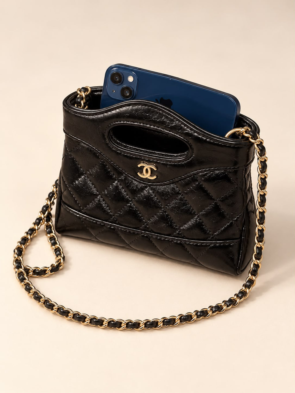 CHANEL GWP MINI NANO BAG | BLACK OR WHITE | QUILTED CHAIN CROSSBODY