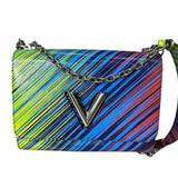 Louis Vuitton Epi Tropical Twist Shoulder Bag MM Vert Rouge - Clairely Amazing