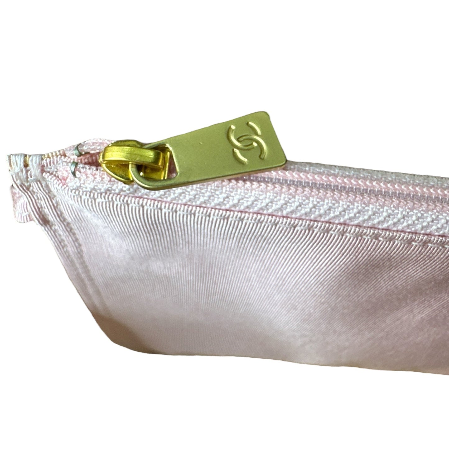 CHANEL 
Vinyl Patent CC Logo Beach Tote Pink - Clairely Amazing