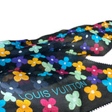 Louis Vuitton Silk Black Multicolor Scarf - Clairely Amazing