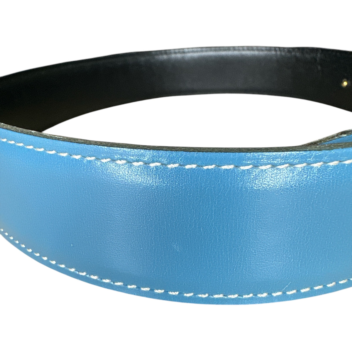 Hermes Blue Belt 65cm Full Set - Clairely Amazing