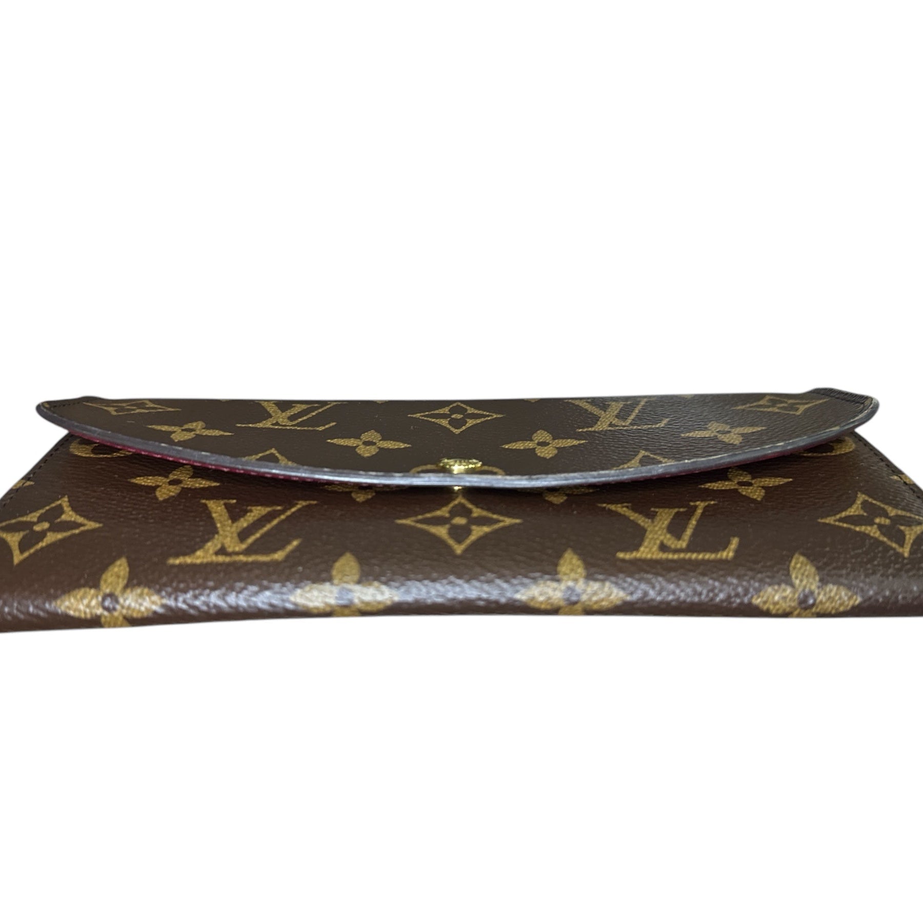 LOUIS VUITTON 
Monogram Emilie Wallet Fuchsia - Clairely Amazing