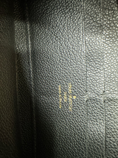 Louis Vuitton Zippy Black Empriente - Clairely Amazing