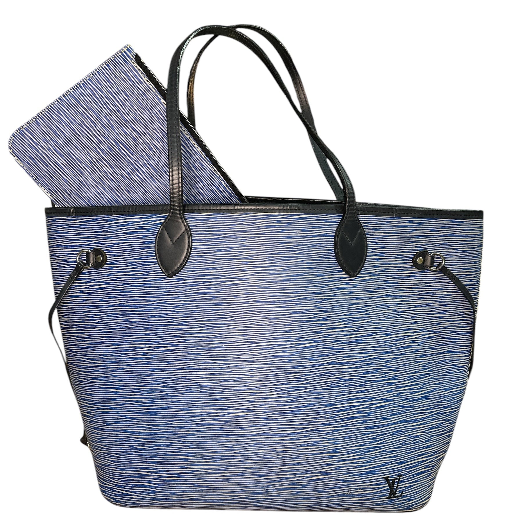 LOUIS VUITTON 
Epi Neverfull MM Denim Light - Clairely Amazing
