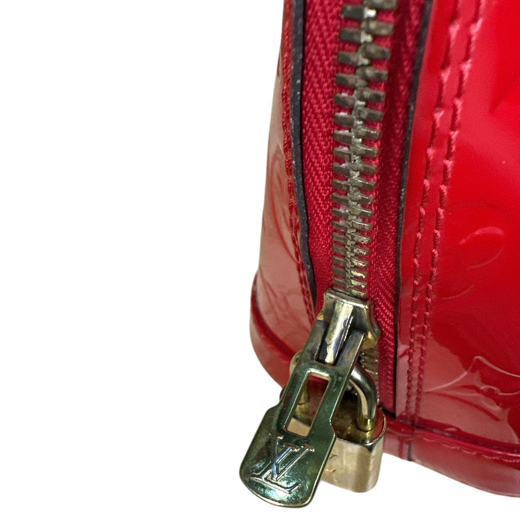 Louis Vuitton Vernis Alma BB RED - Clairely Amazing