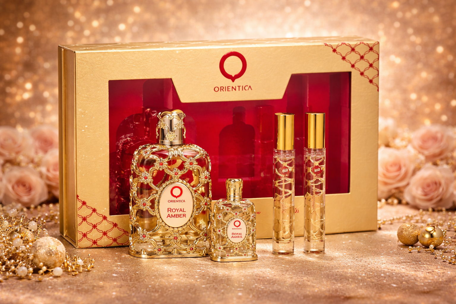✔️Orientica Royal Amber Eau de Parfum Gift Set - AUTHENTIC