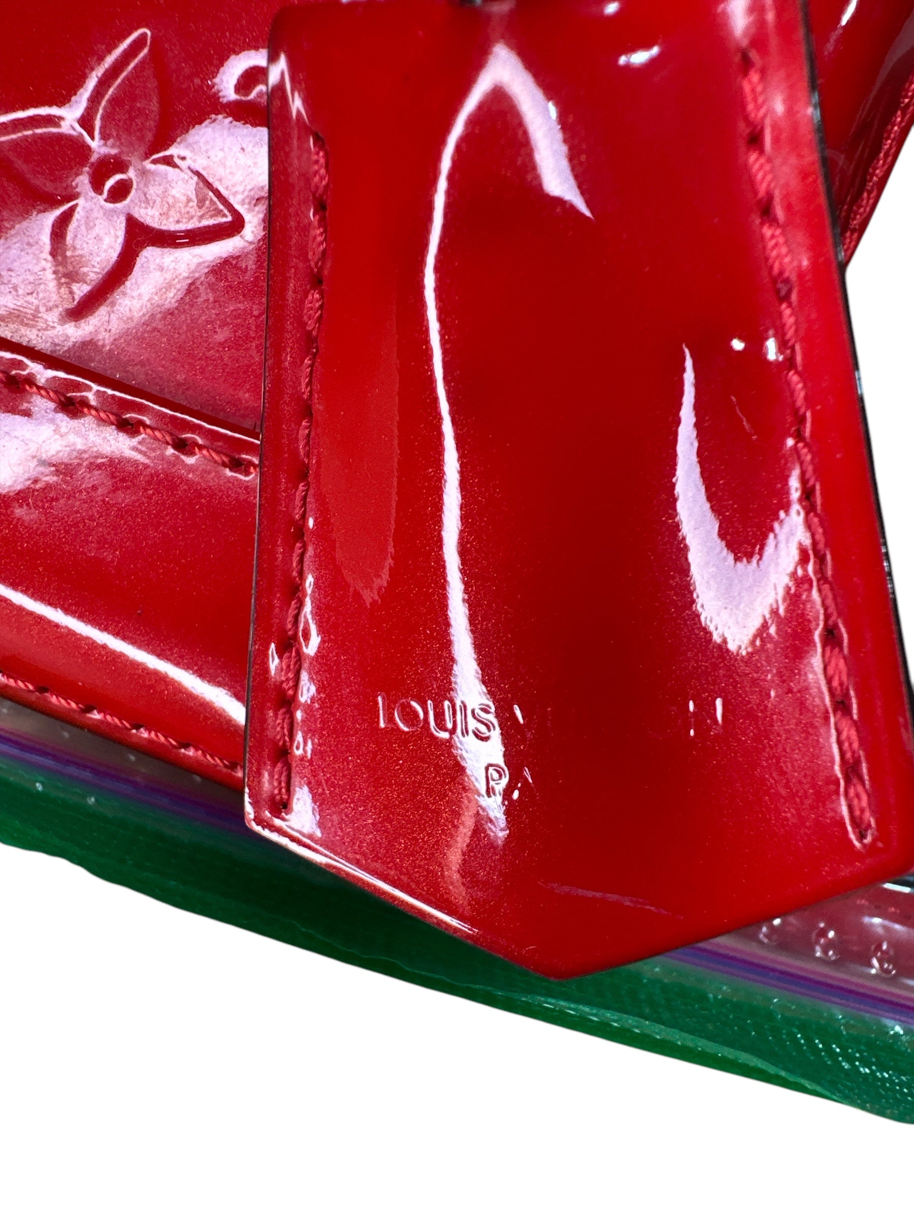 Louis Vuitton Vernis Alma BB RED - Clairely Amazing