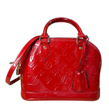 Louis Vuitton Vernis Alma BB RED - Clairely Amazing