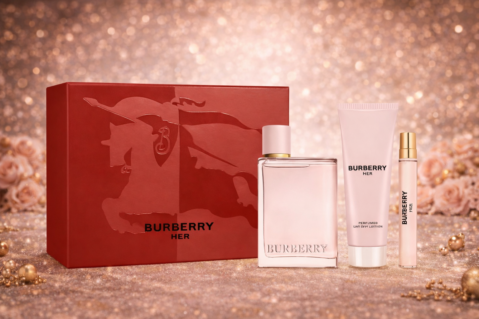 ✔️Burberry Her Eau de Parfum Gift Set 100 ml - 3.3 fl.oz