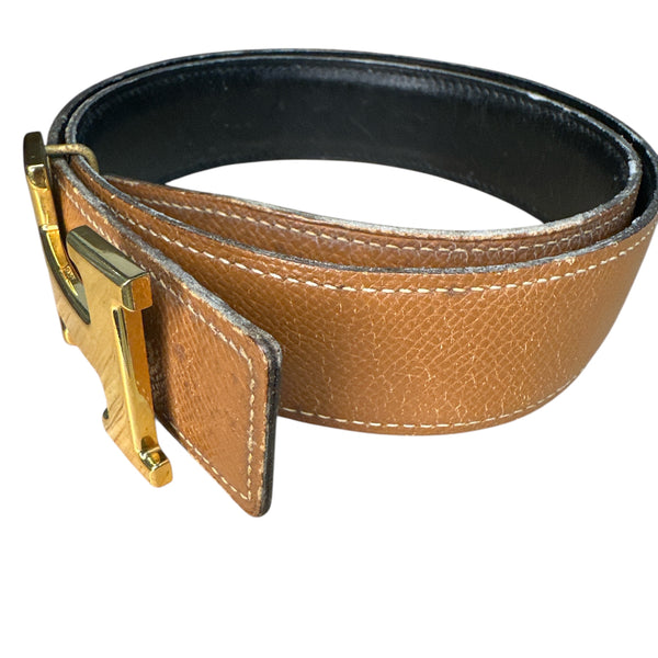 Hermes Brown Belt - Clairely Amazing