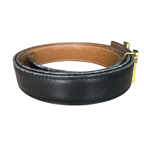 Hermes Reversible Thin Belt - Clairely Amazing