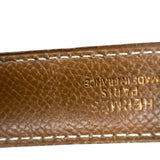 Hermes Reversible Thin Belt - Clairely Amazing