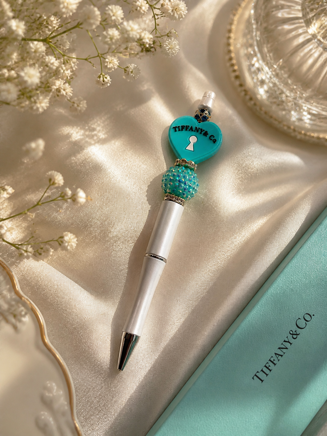 Luxury Crystal Beaded Statement Pens | Elegant Giftable Writing Pens | Multiple Styles