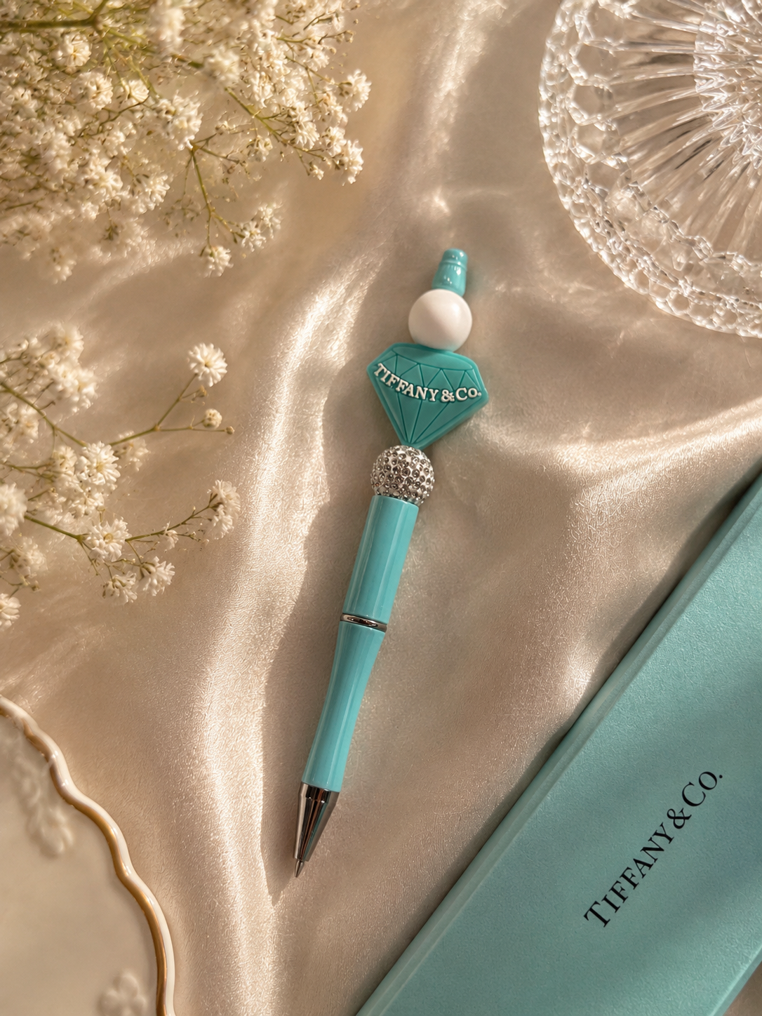 Luxury Crystal Beaded Statement Pens | Elegant Giftable Writing Pens | Multiple Styles