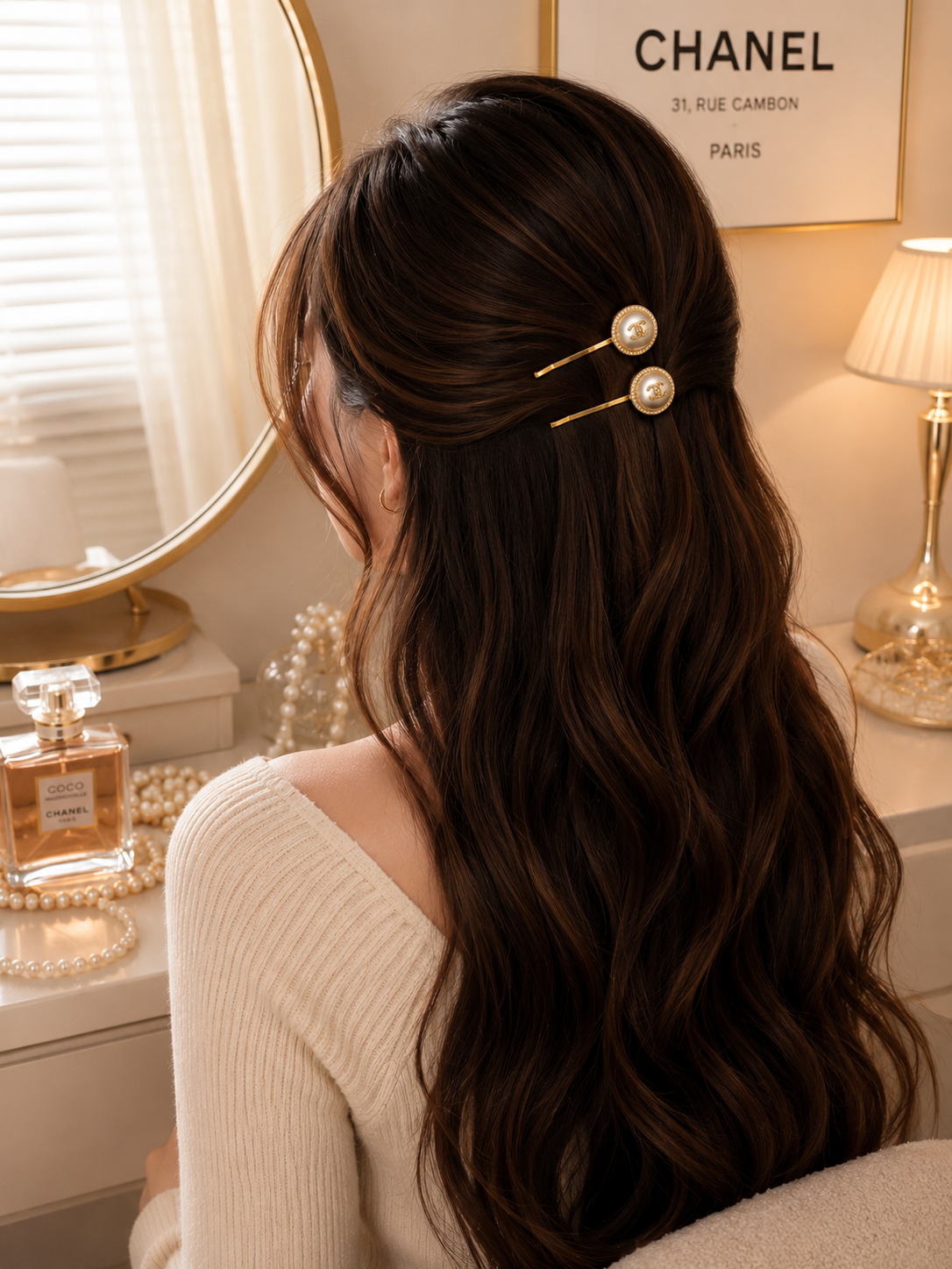 Pearl GWP Hair Clips – Pair Set