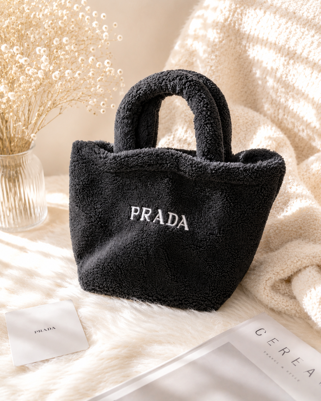 Sherpa Mini Tote Bag – GWP Edition ✨