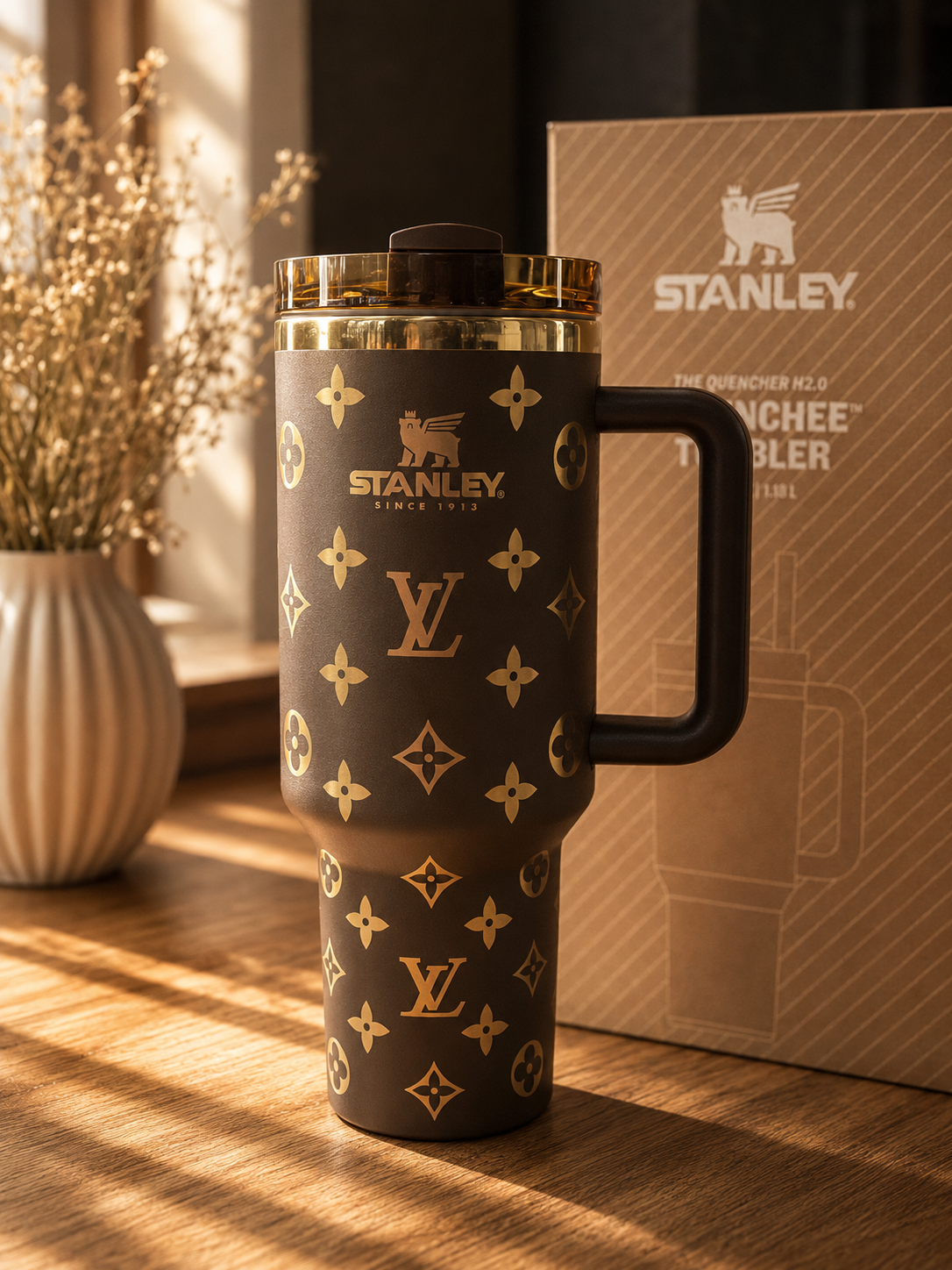 Fashion 40oz Tumbler with Handle