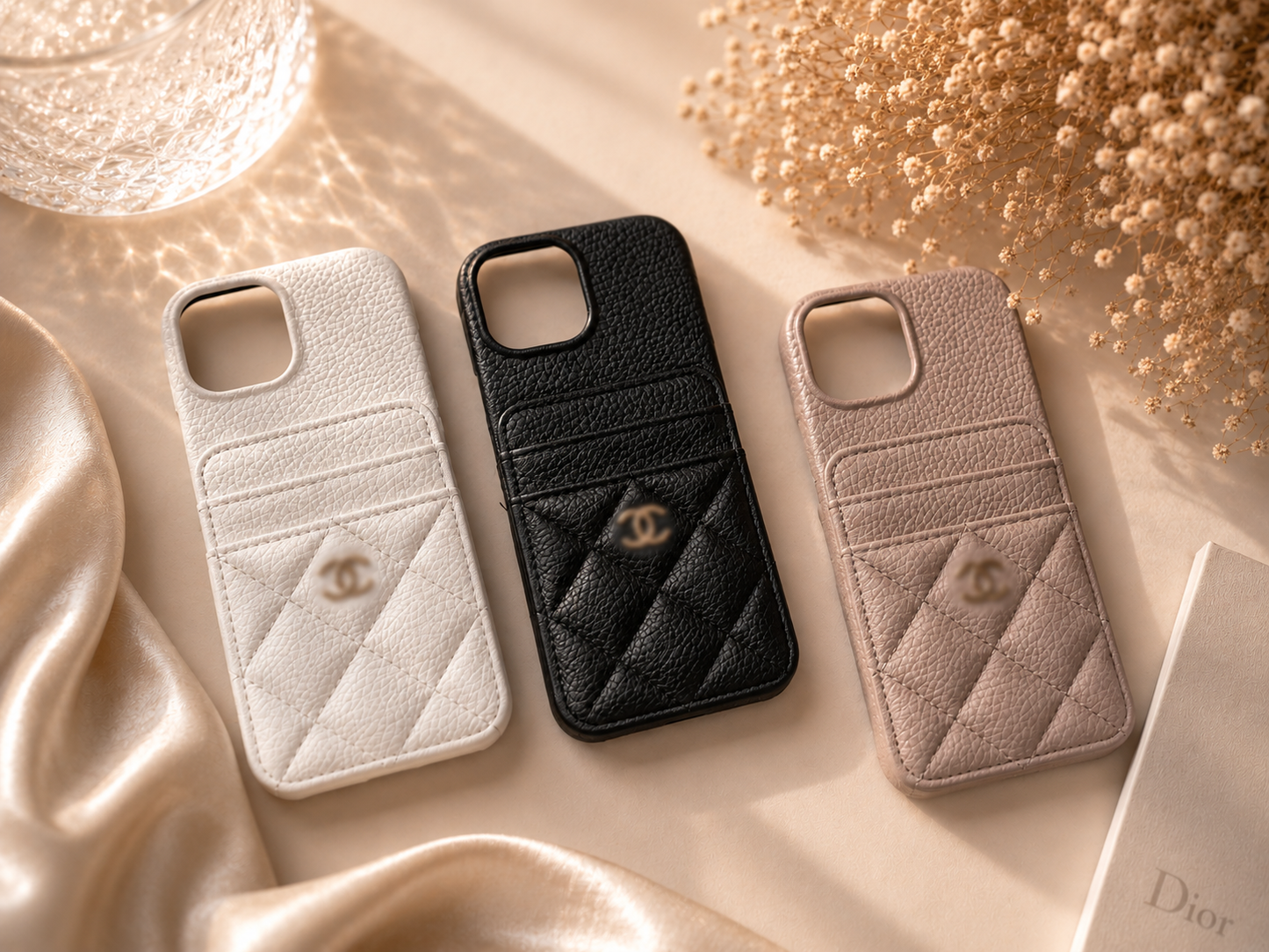 Quilted Card Holder Phone Case – Luxe Style