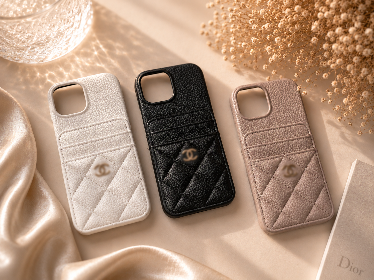 Quilted Card Holder Phone Case – Luxe Style