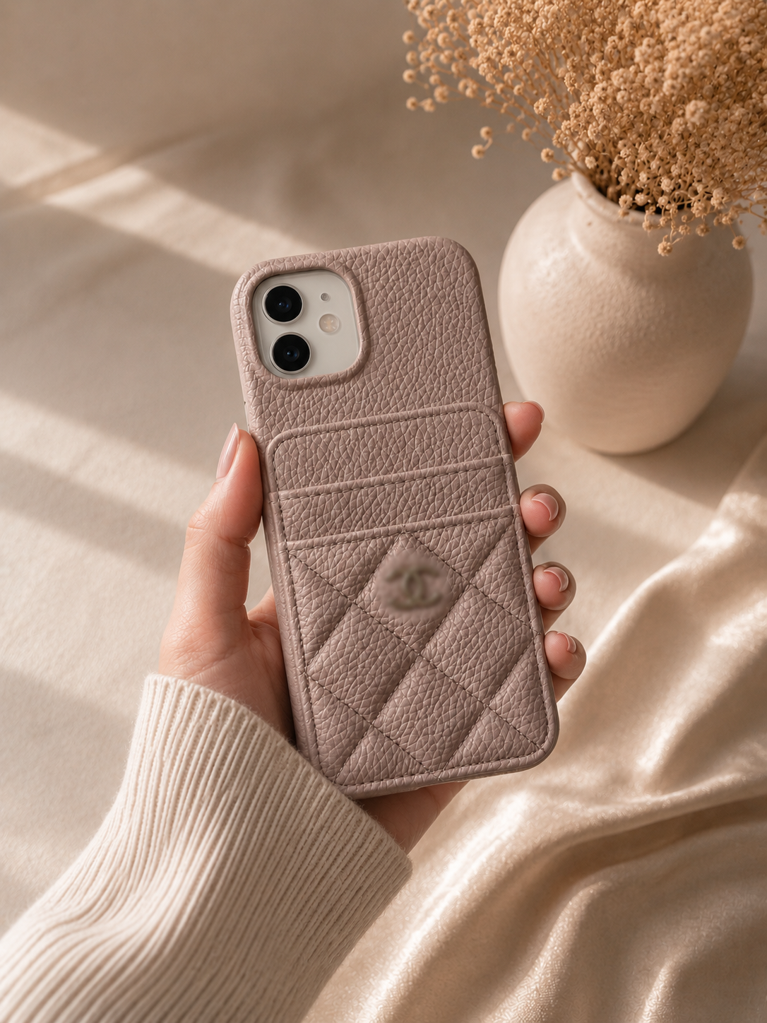 Quilted Card Holder Phone Case – Luxe Style