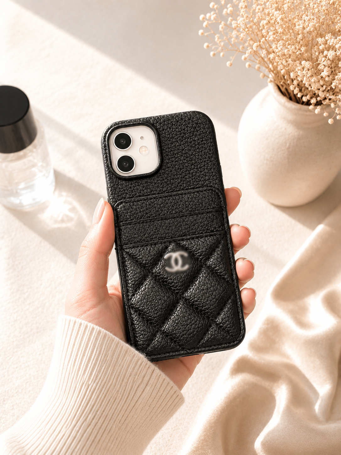 Quilted Card Holder Phone Case – Luxe Style