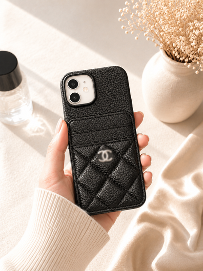 Quilted Card Holder Phone Case – Luxe Style
