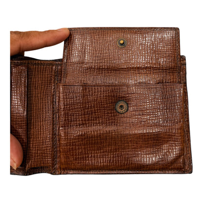Authentic Fendi FF Zucca Trifold Wallet – Made in Italy
