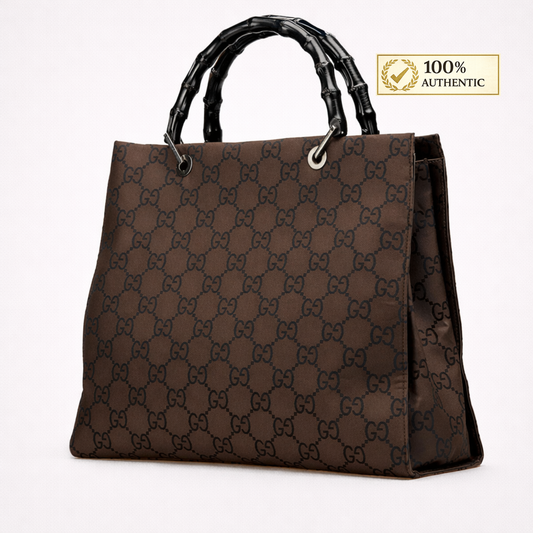 Gucci bamboo handbag