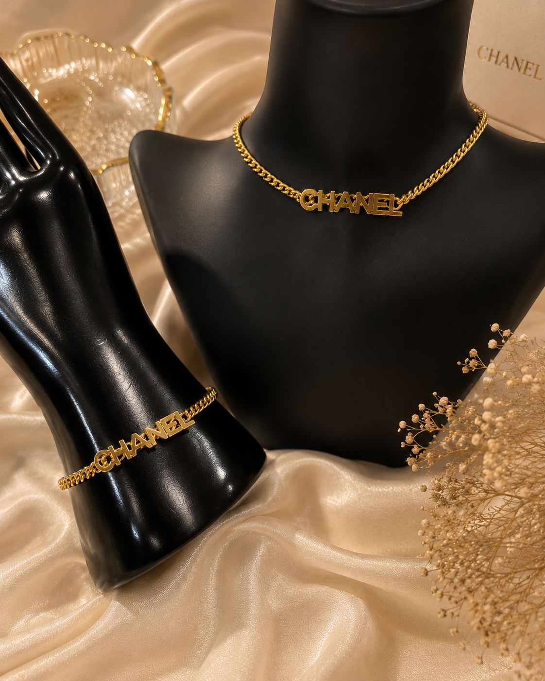 Fashion Necklace + Bracelet Set