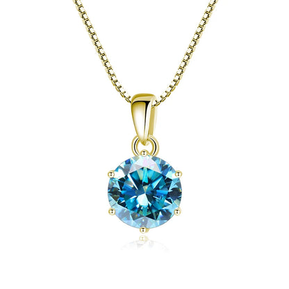 Moissanite Pendant Necklace