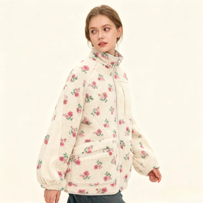 Floral Zip Jacket
