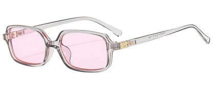 Luxury Vintage Rectangle Sunglasses