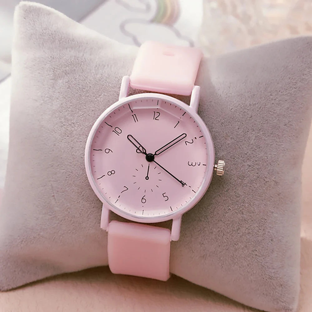 Pink Digital Women Watch