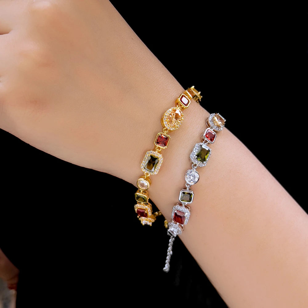 Colorful CZ Bracelet