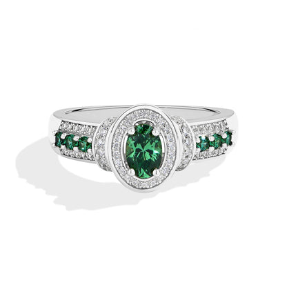 Zambian Emerald Ring