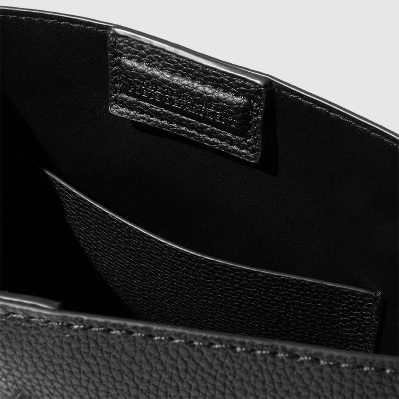 PU Leather Bucket Shoulder Bag