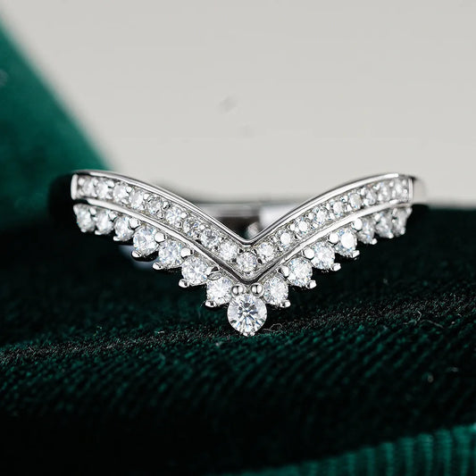 Moissanite Wedding Ring