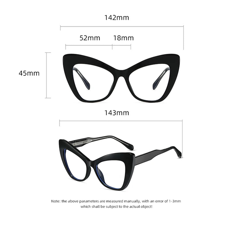 Cat Eye Progressive Reading Glasses