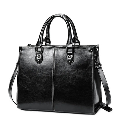 Genuine Leather Tote Bag