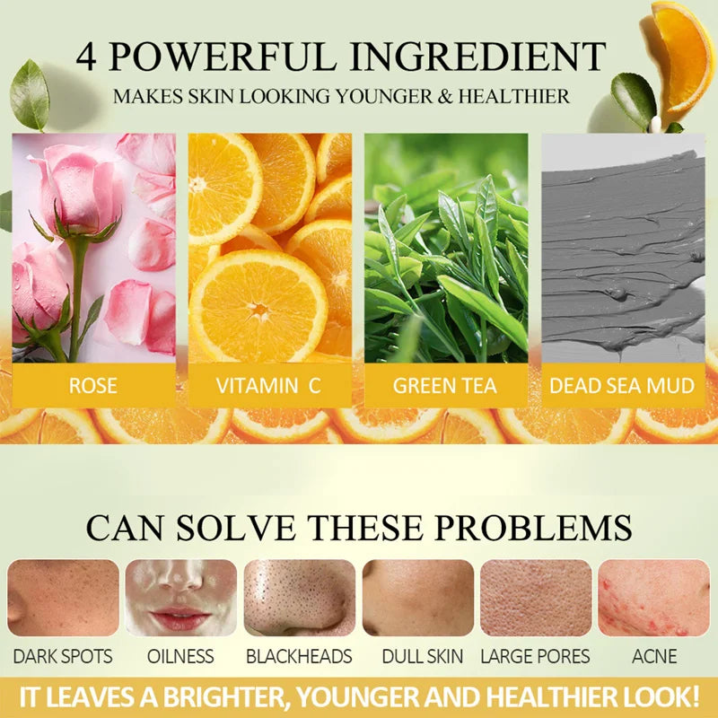 4-in-1 Clay Facial Mask Set