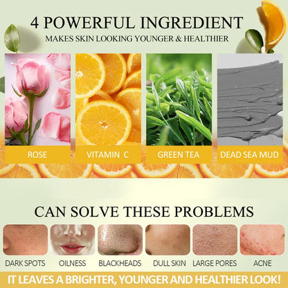 4-in-1 Clay Facial Mask Set