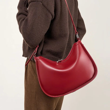 Premium Leather Hobo Bag