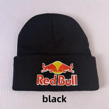 Red Bull Embroidered Knitted Beanie