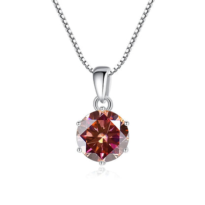 Moissanite Pendant Necklace