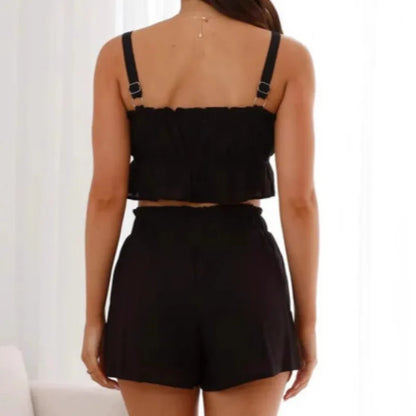 Backless Two-Piece Set