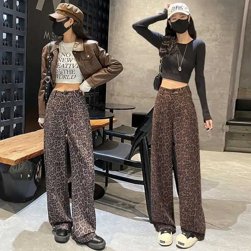Leopard Print Trousers