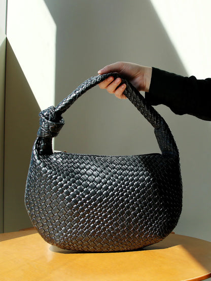 High-End Woven One-Shoulder Bag