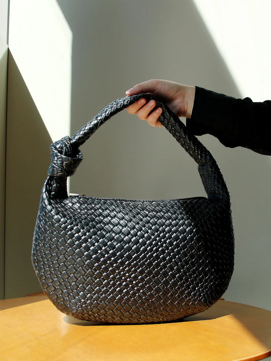 High-End Woven One-Shoulder Bag
