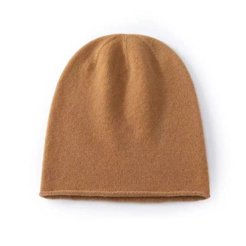 Women’s Knitted Mink Cashmere Hat