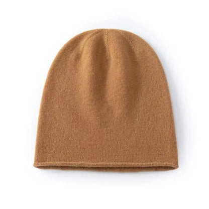 Women’s Knitted Mink Cashmere Hat